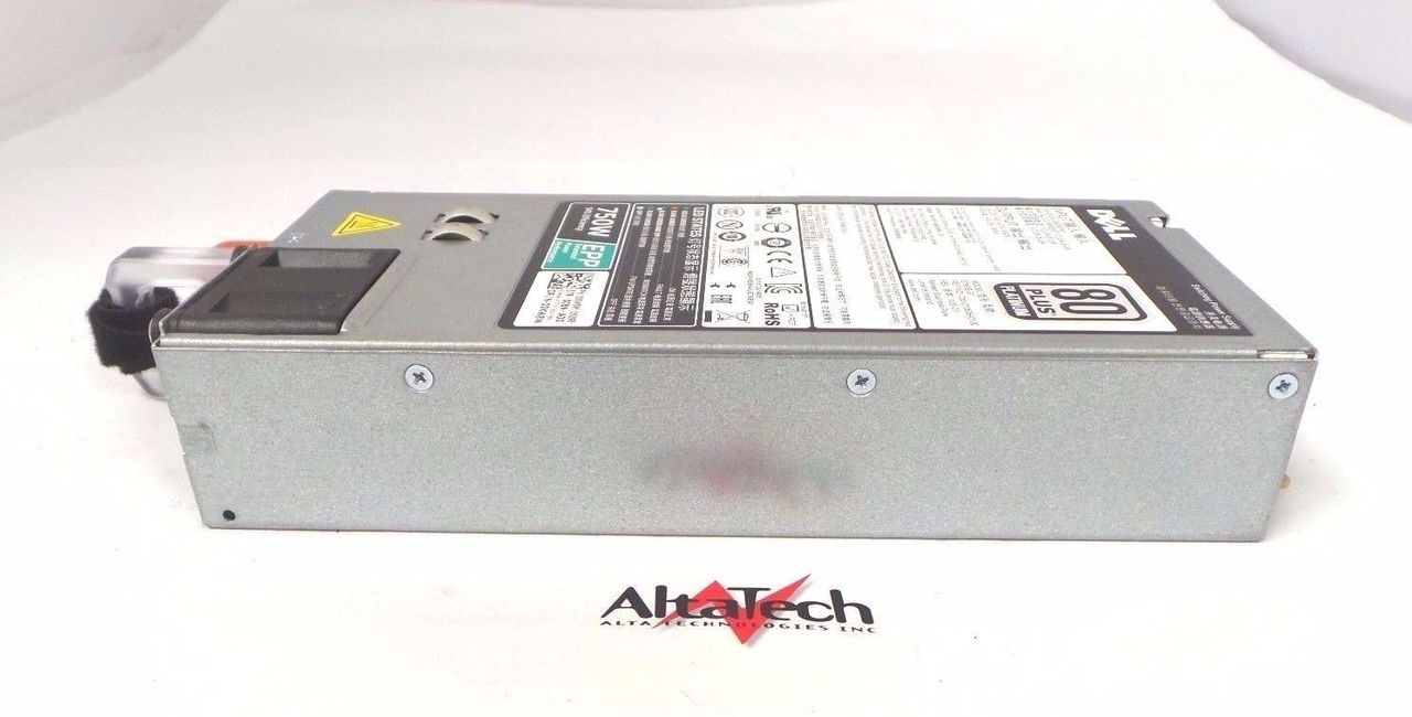 Dell 0XW8W Astec PowerEdge R730 / R630 / T430 750W Power Supply, Used