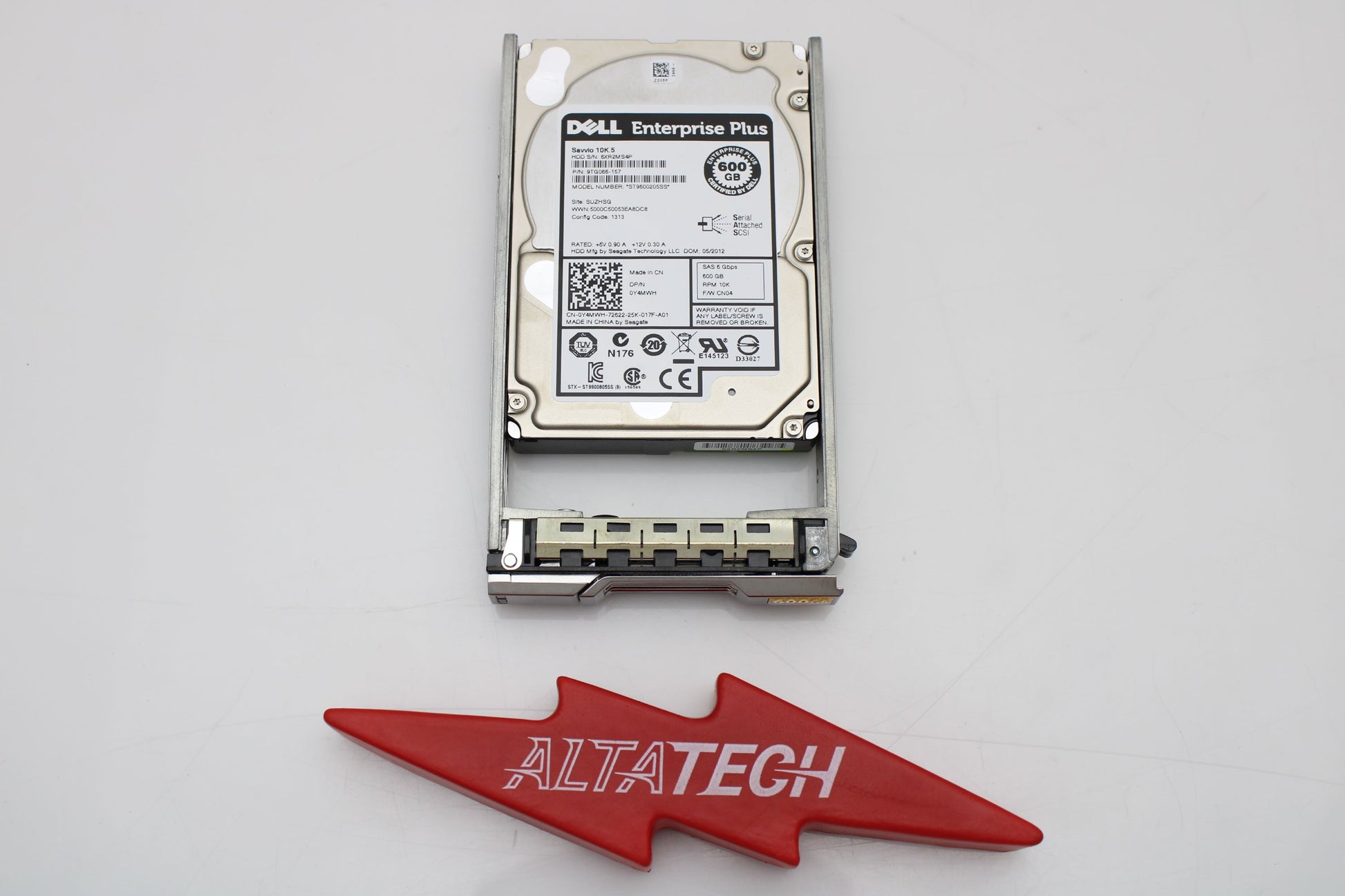 Dell 0Y4MWH-EQL 600GB 10K SAS 2.5 6G EQL HDD, Used