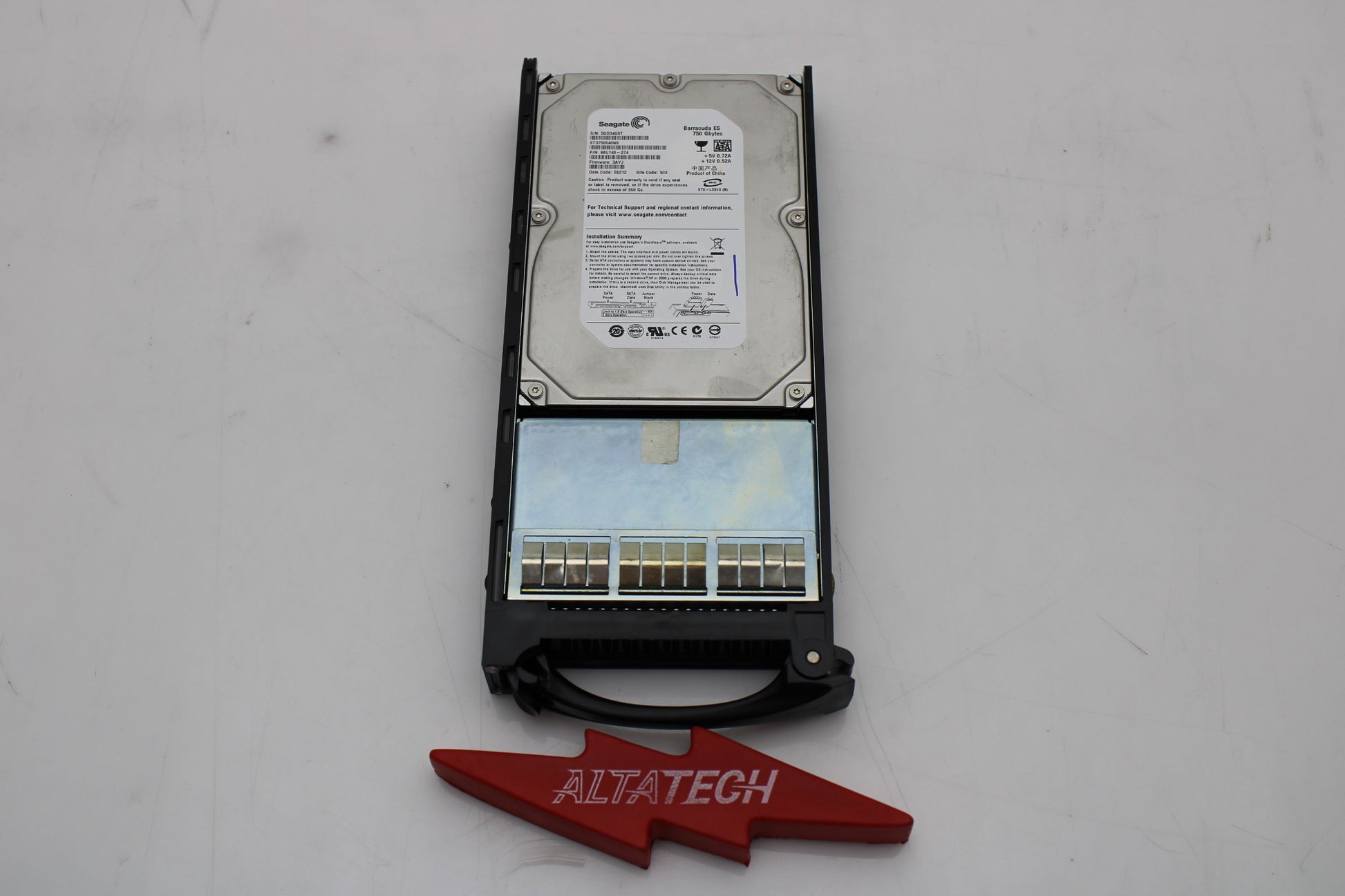 Dell 0YDRJ4 750GB 7.2K SATA 3.5 3G, Used
