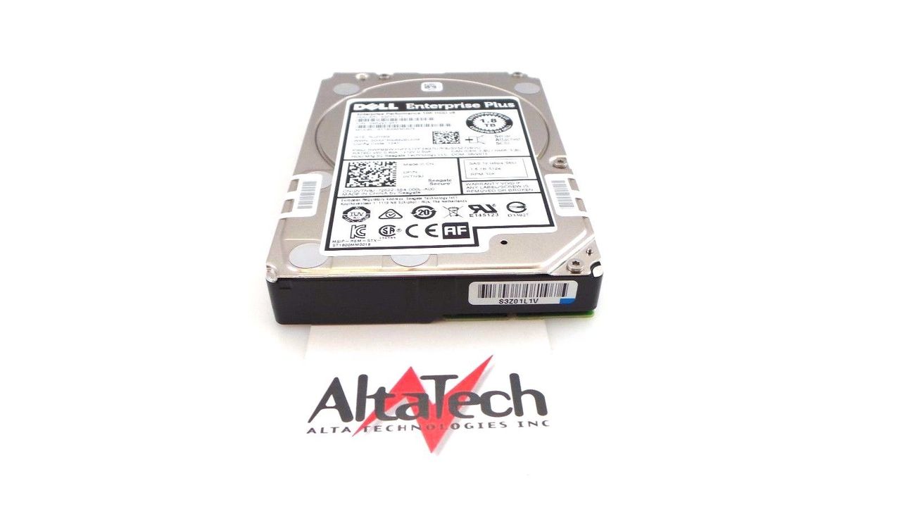 Dell 1GR221-257 1.8TB 10K SAS 2.5 12G SED, Used