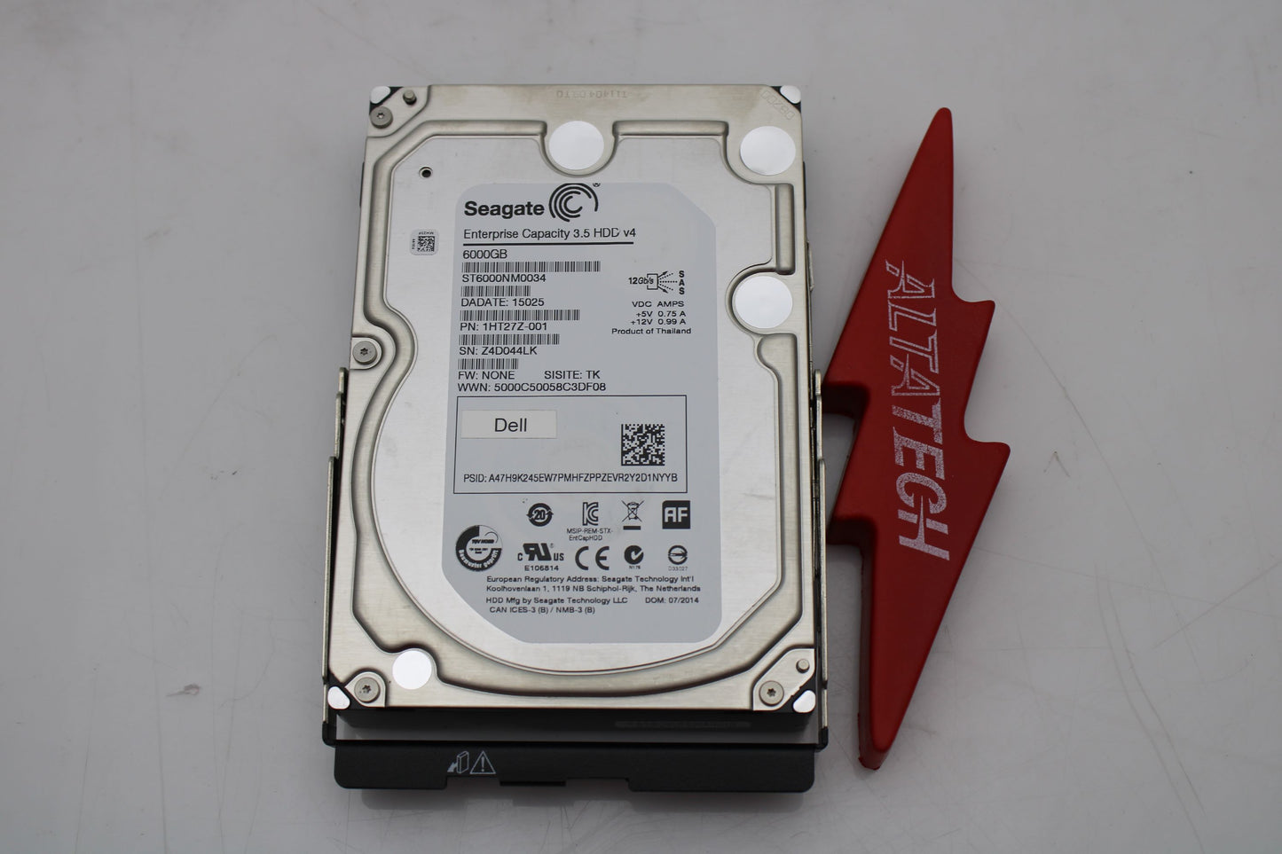 Dell 1HT27Z-001 6TB 7.2K SAS 3.5 6G/12G 512E, Used