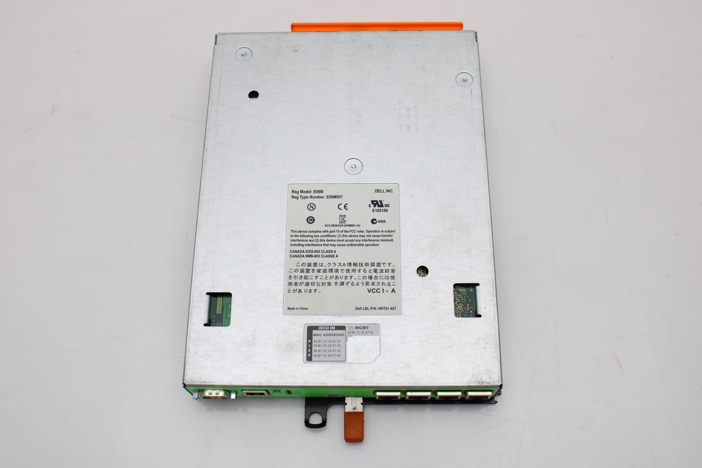 Dell 01R3NK EqualLogic Type 11 ISCSI 1G PS6100 Controller, Used