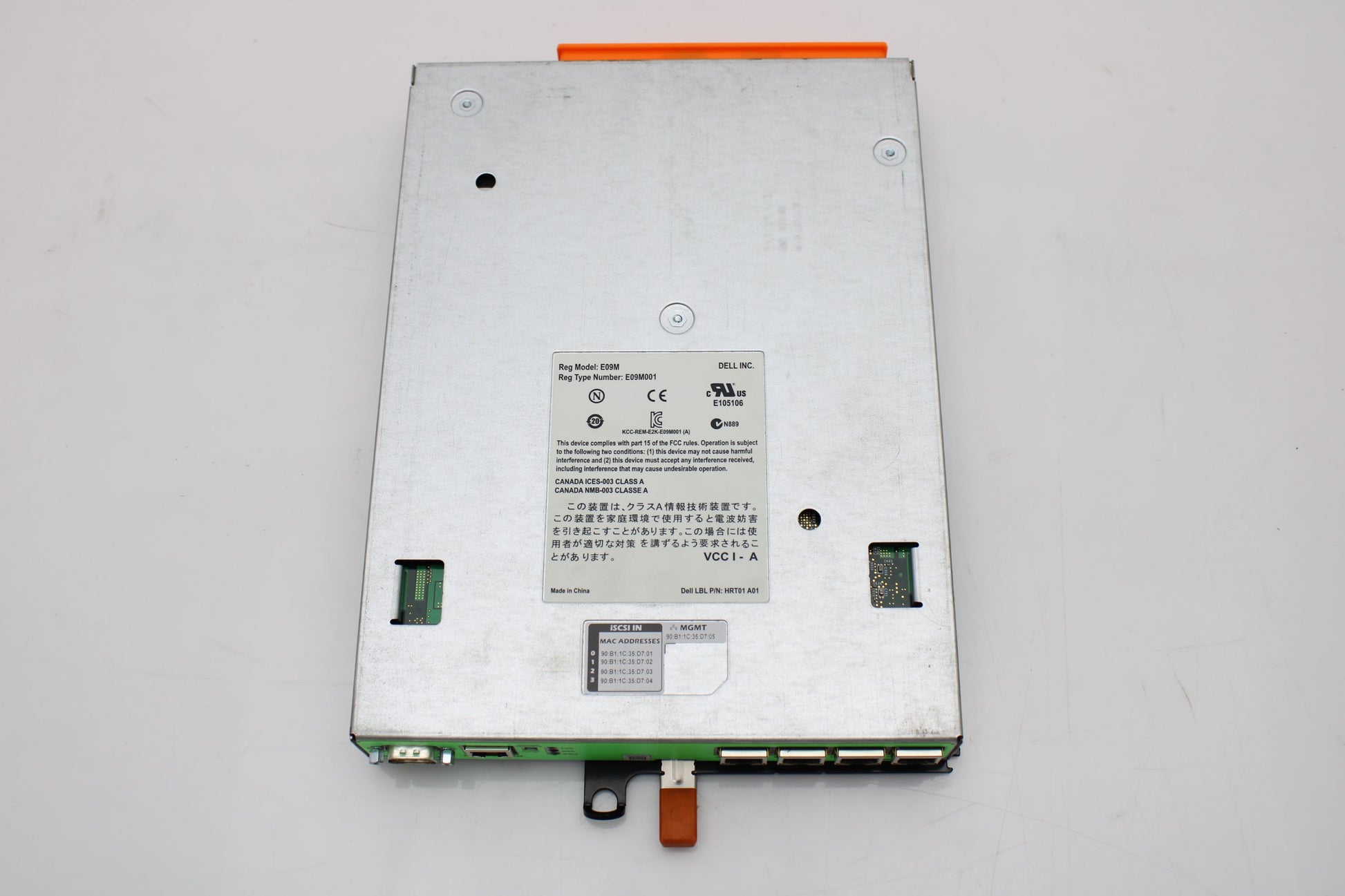 Dell 01R3NK EqualLogic Type 11 ISCSI 1G PS6100 Controller, Used