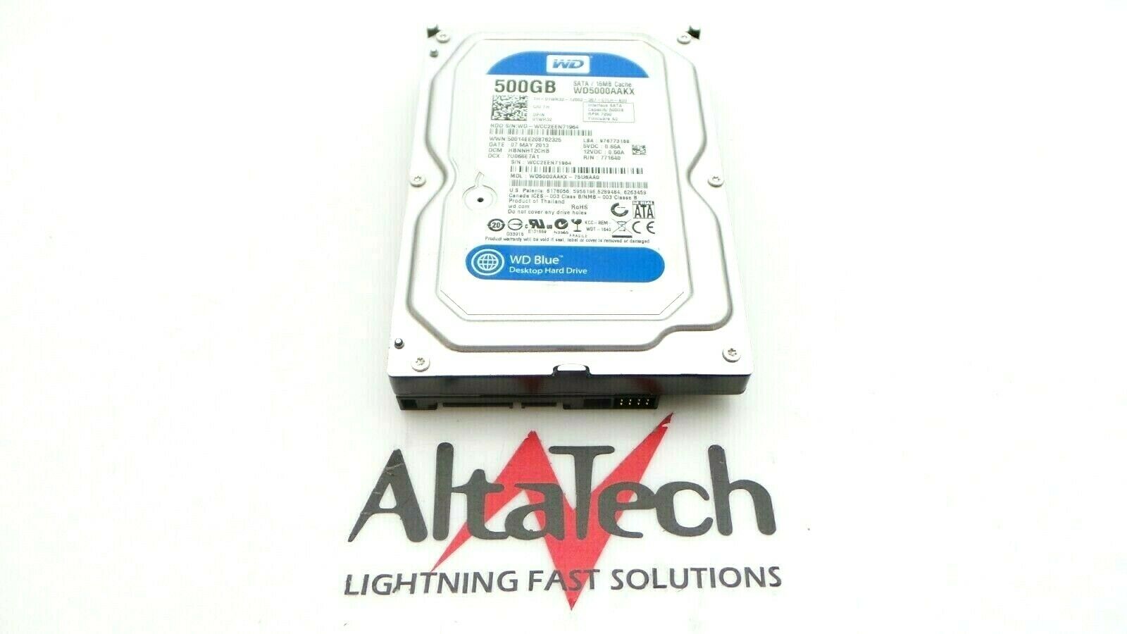 Dell 01WR32 500GB 7.2K SATA 3.5" 6G, Used