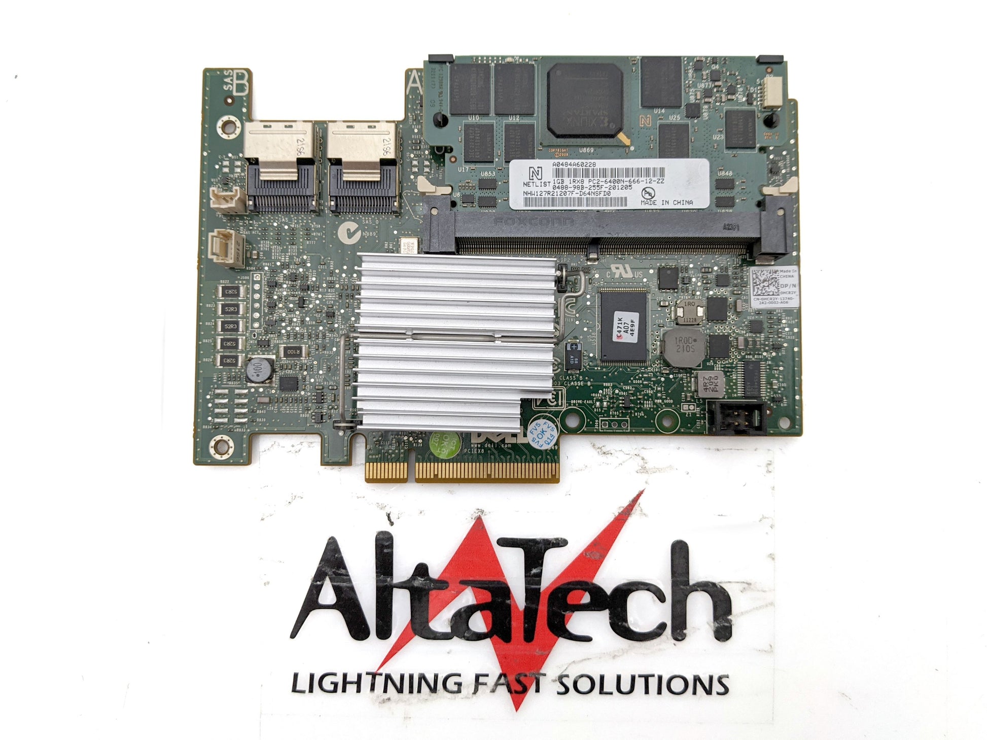 Dell 039H7H PERC H700 1GB SAS RAID Controller, Used