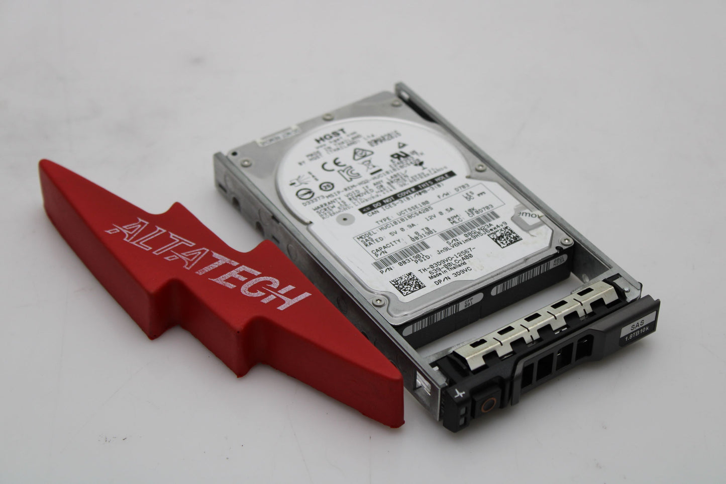 Dell 3D9VC 1.8TB 10K SAS 2.5 12G SED HUC101818CS4205 / 0B31901, Used