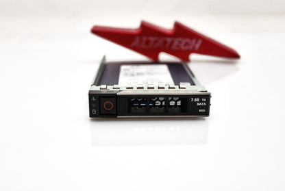 Dell 3JY18 7.68TB SSD SATA 2.5 6G MICRON 5200 MTFDDAK7T6TDC-1AT1ZABYY, Used