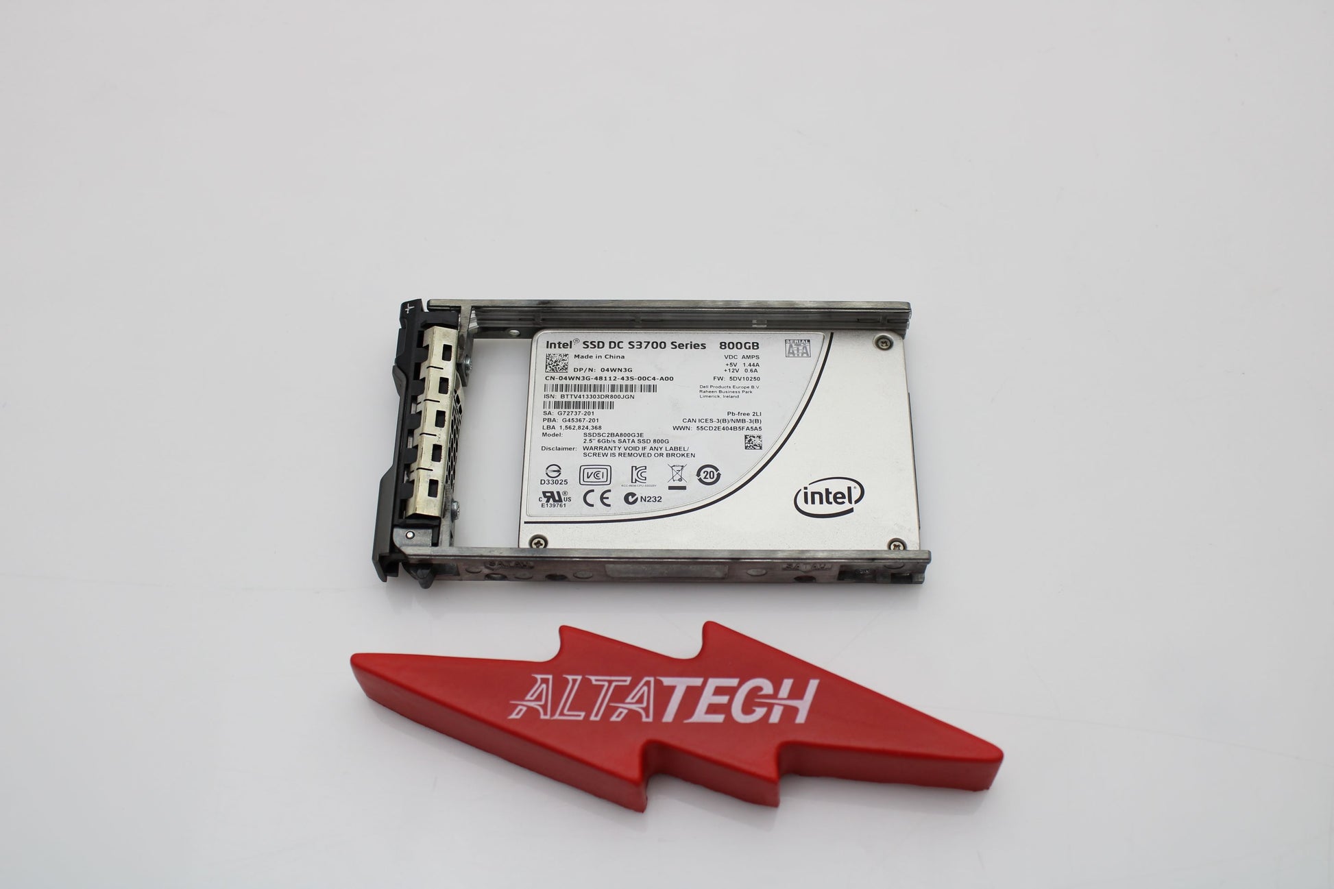 Dell 04WN3G 800GB SSD SATA 2.5 6G S3700, Used
