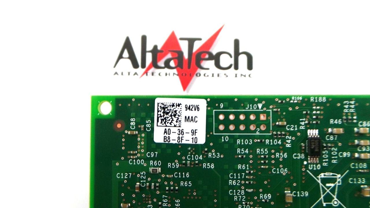 Dell 540-11141 Intel X520-DA2 Dual Port 10GbE Network Interface Card, Used