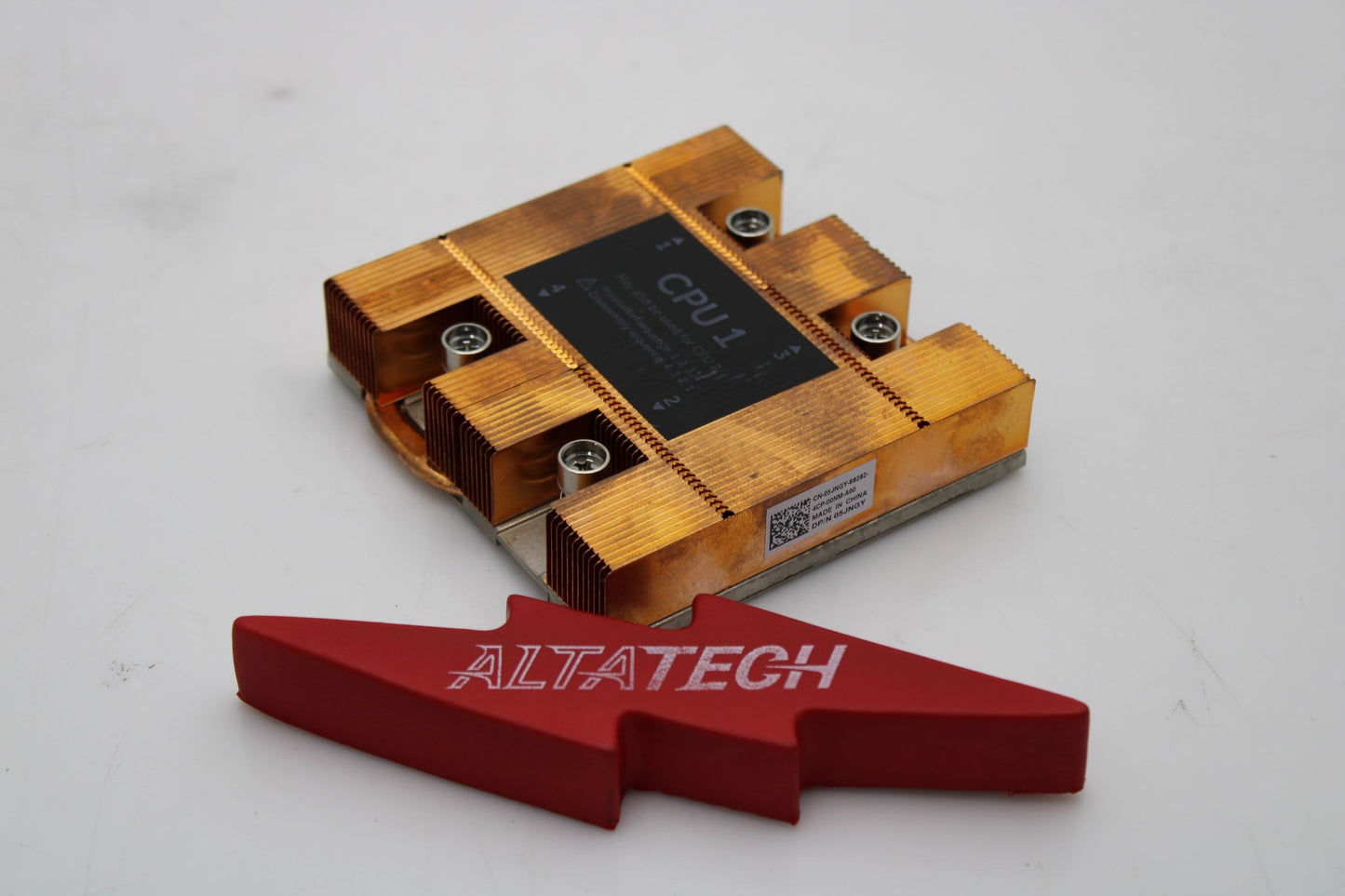 Dell 5JNGY Heatsink Assembly #1 135W+ FC630, Used