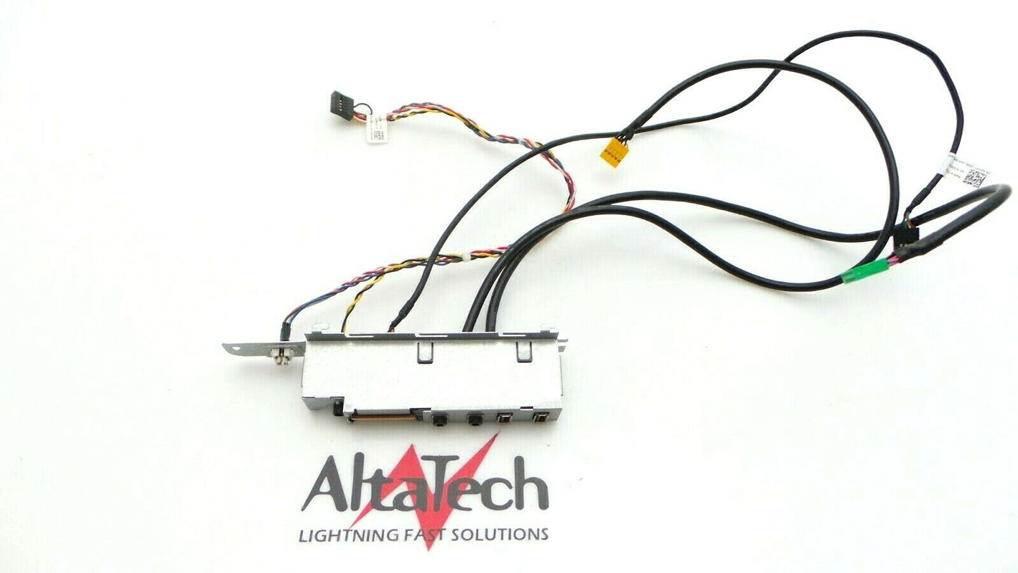 Dell 05WWPX Vostro 260 Front I/O USB Audio SD Card Power Button, Used