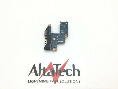 Dell 61WYK Laptop USB Audio NIC VGA I/O Board, Used