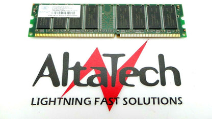 Dell 08T915 Dell 8T915 512MB PC2700U DDR-333 64X64 N-ECC RAM Memory Nanya NT512D64S8HB1G-6K, Used