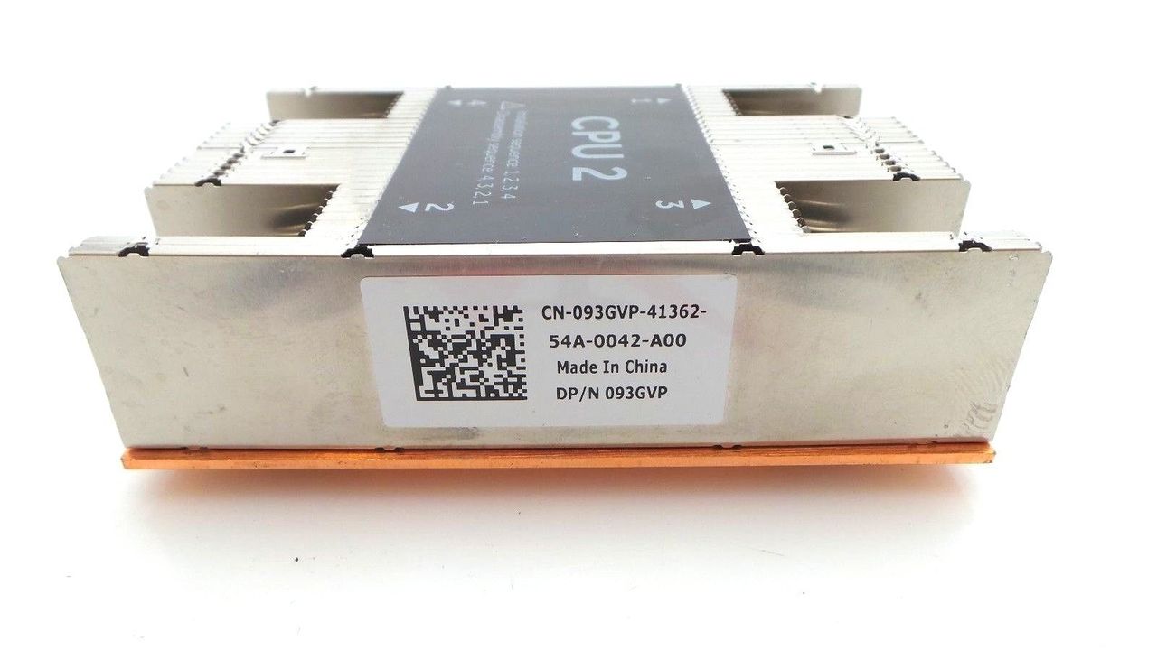 Dell 093GVP PowerEdge M630 CPU2 Heatsink, Used