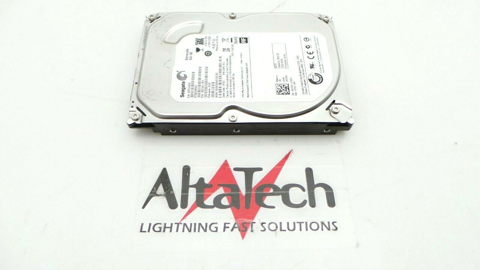Dell 09CF26 500GB 7.2K SATA 3.5" 6G, Used