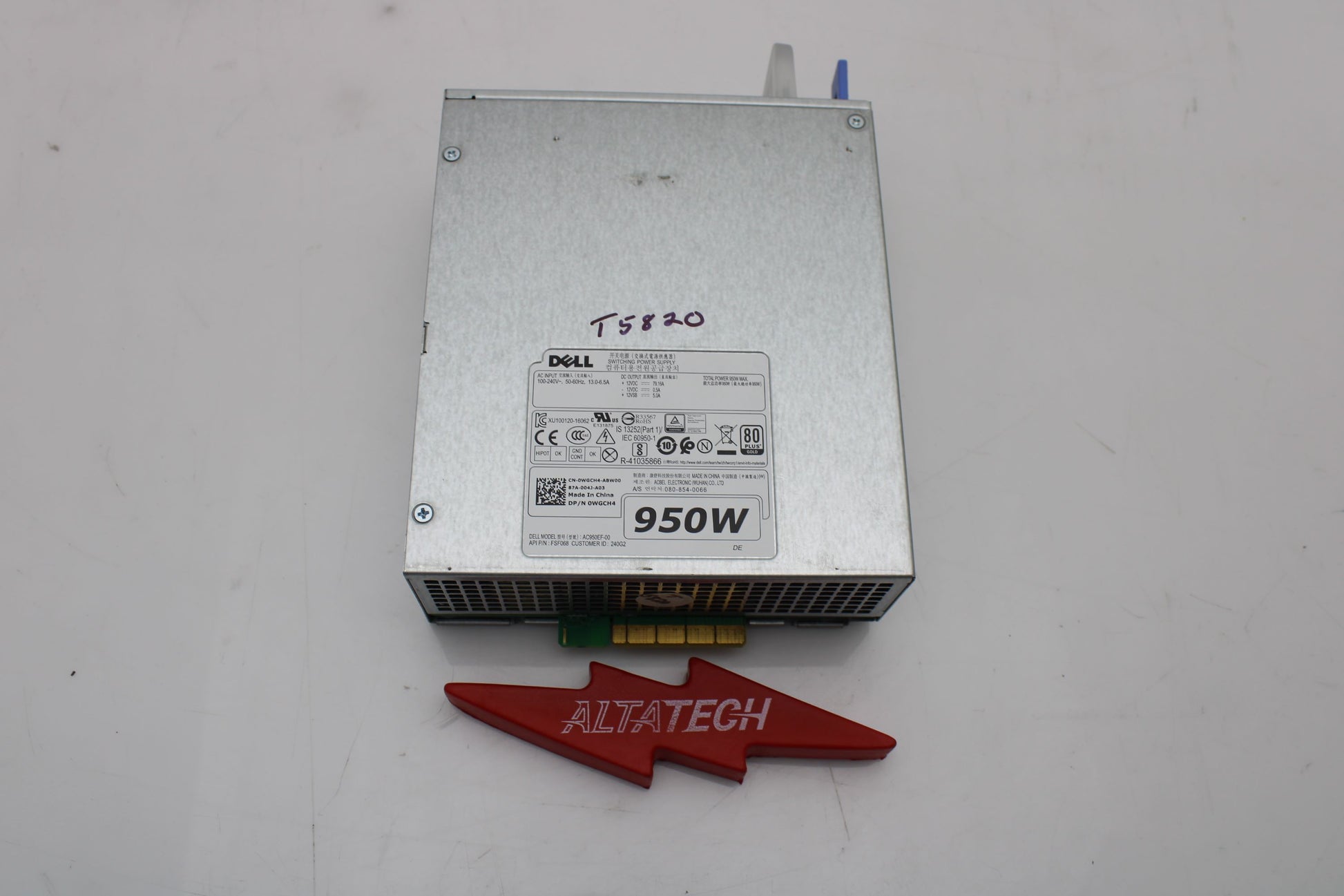 Dell CXV28 950W Power Supply Precision T5820, Used