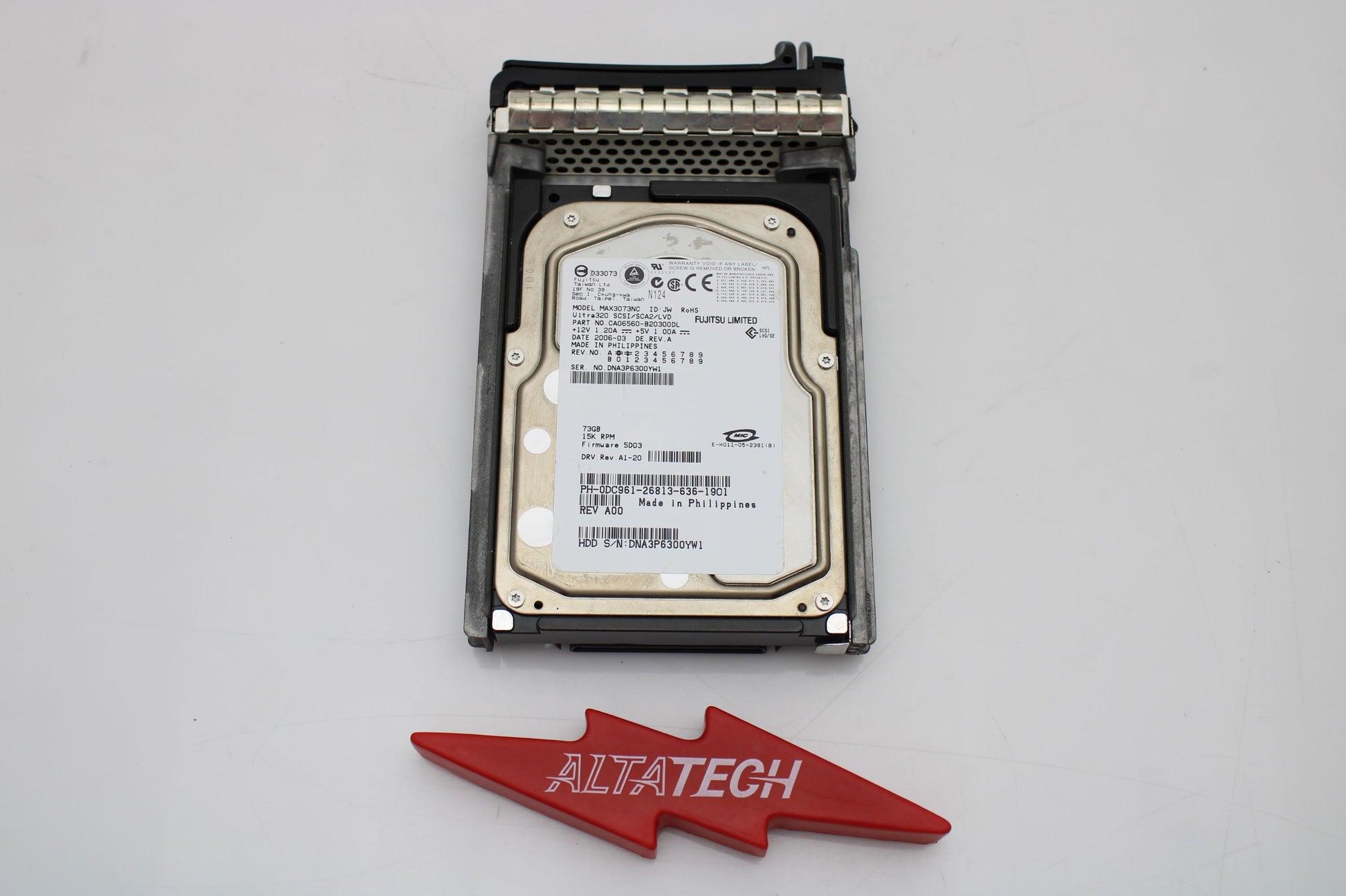 Dell 0DC961 73GB 15K U320 MAX3073NC, Used