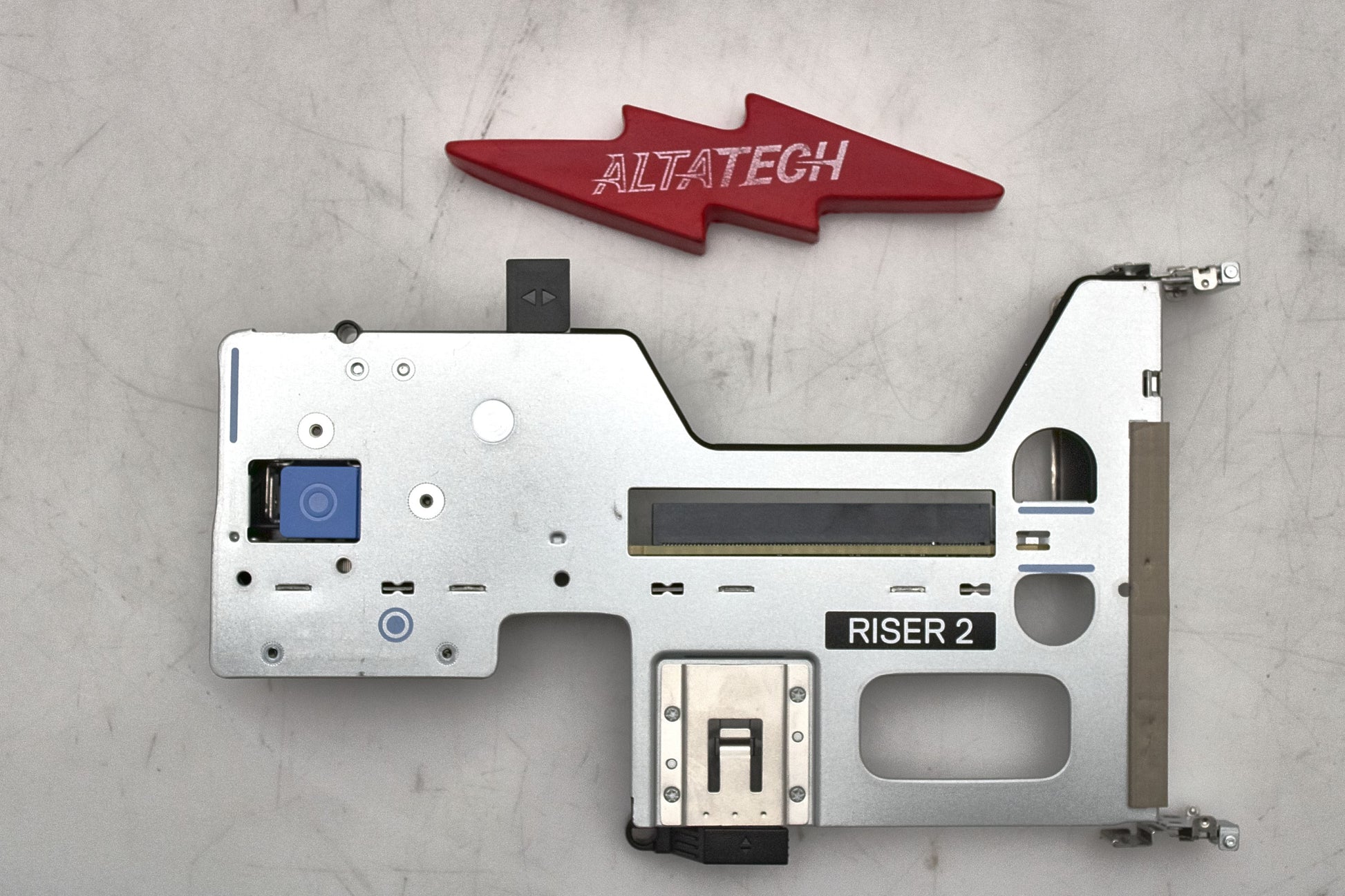 Dell DF7XH Riser Assembly, R2A, 2X16 , LP, 15G R750/R7525, Used