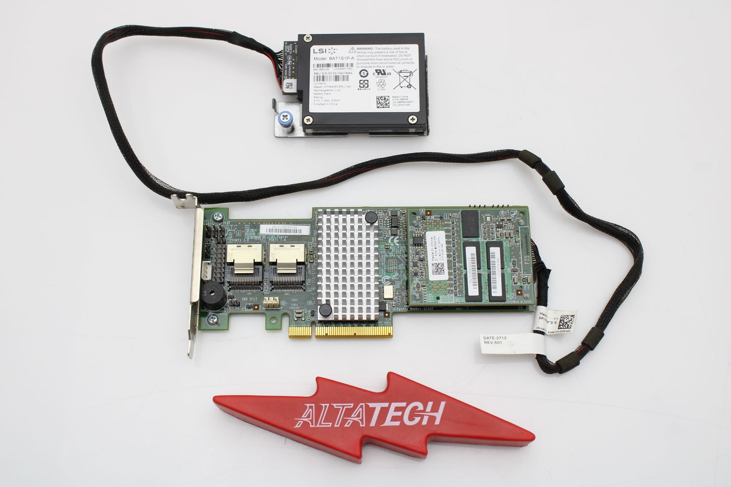 Dell 0DNKYM LSI 9265-8I MEGARAID CARD LP, Used