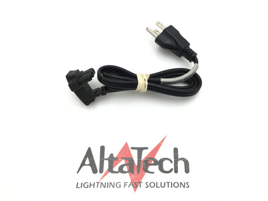 Dell F2951 Flat 180 Degree 3-Prong AC Power Cord, Used