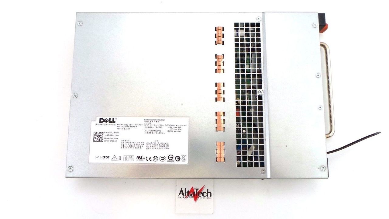 Dell 0F884J PowerVault MD1120 485W Power Supply, Used