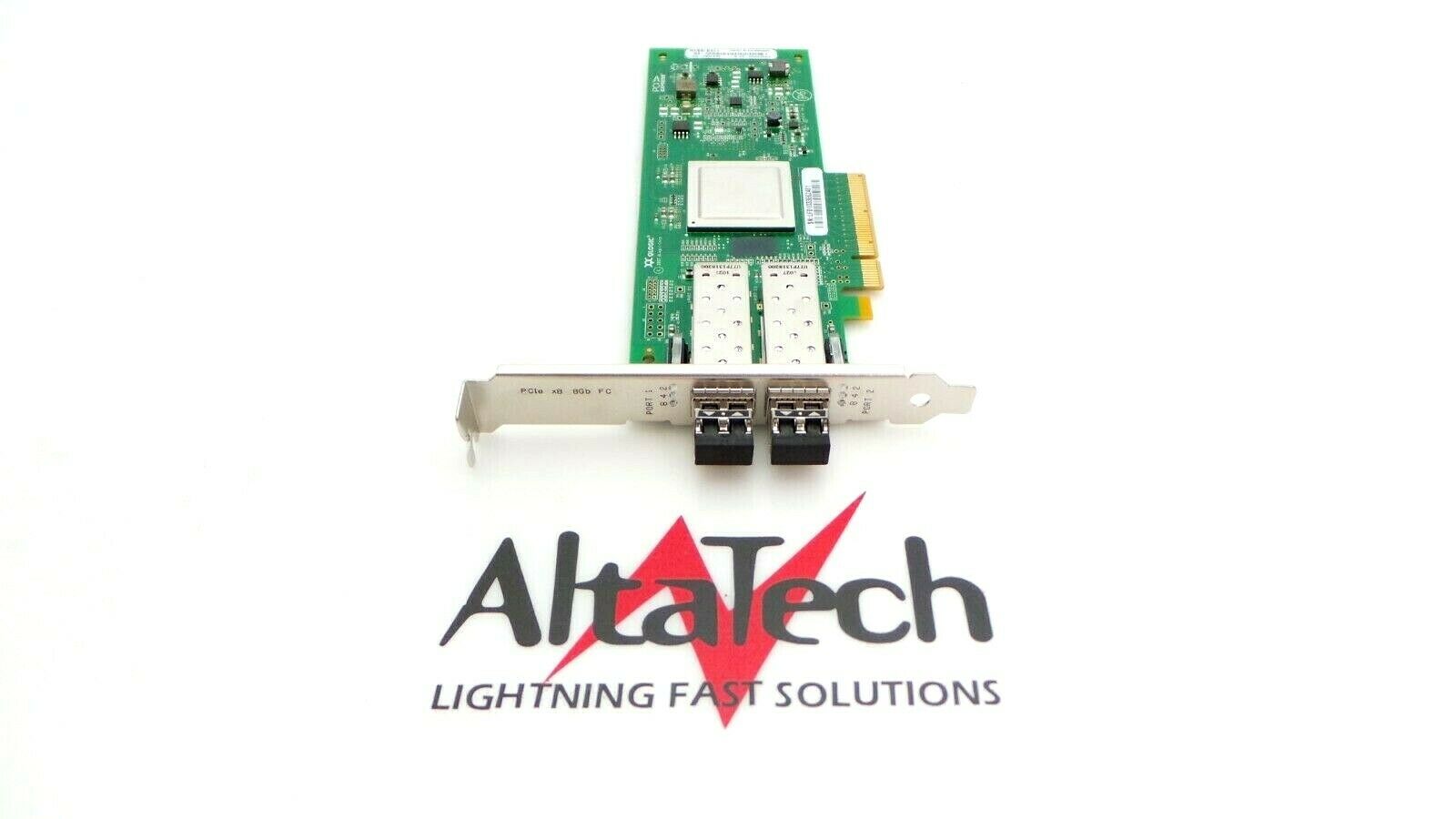 Dell 0G444C 8GB Dual Port HBA QLE2562 FH, Used