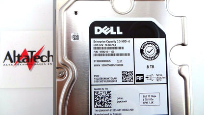 Dell GKWHP_NOB 8TB 7.2K SAS 3.5 12G, New Open Box