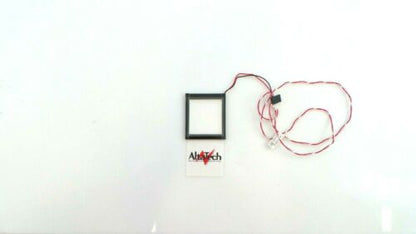 Dell 0H109M Studio XPS OEM Front Case Logo Backlight Panel W/ Cable - 0H101M, Used