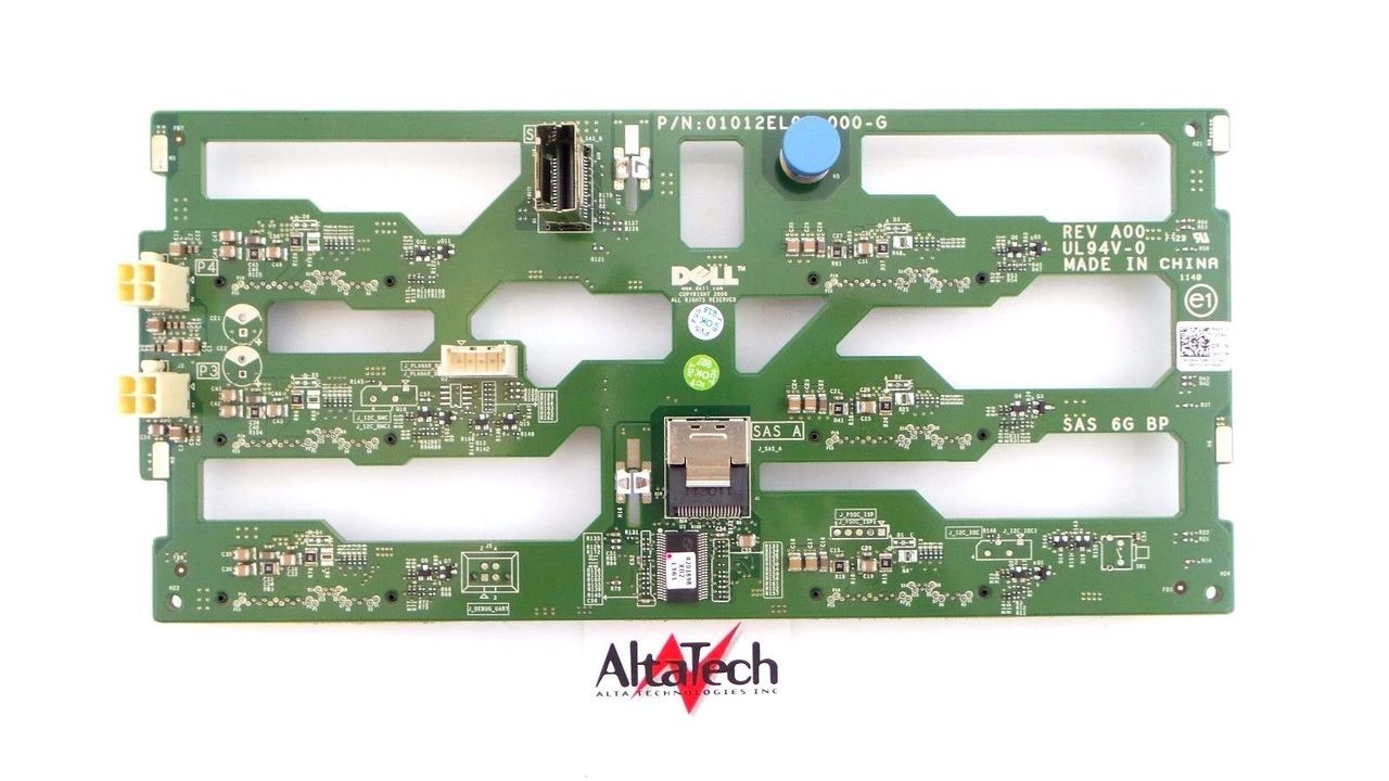 Dell 0K470M PowerEdge T410 6x 3.5" HDD Backplane, Used