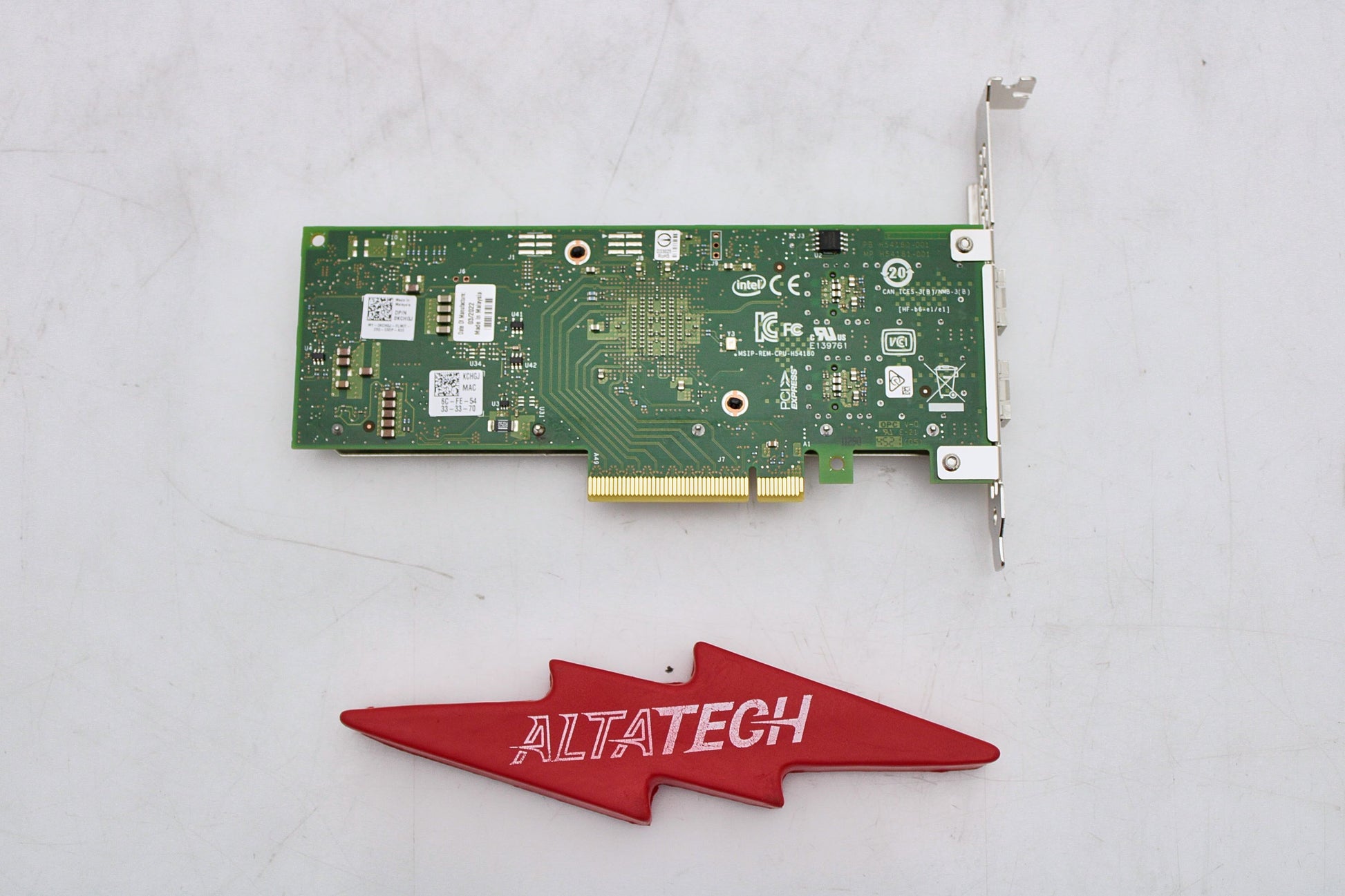 Dell KCHGJ INTEL X710 DA2 DP 10G SFP+ CNA FH, Used