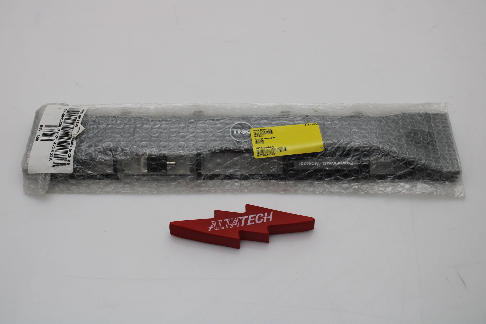 Dell M12JG_NEW PowerVault MD3620F Front Bezel w/ Key, New Sealed