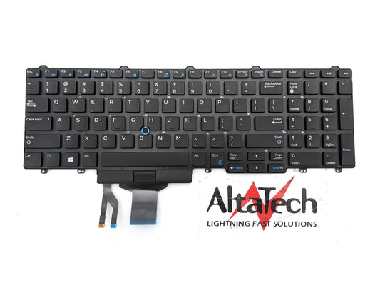 Dell 0N7CXW US Keyboard with Pointer for Latitude/Precision Laptops, Used