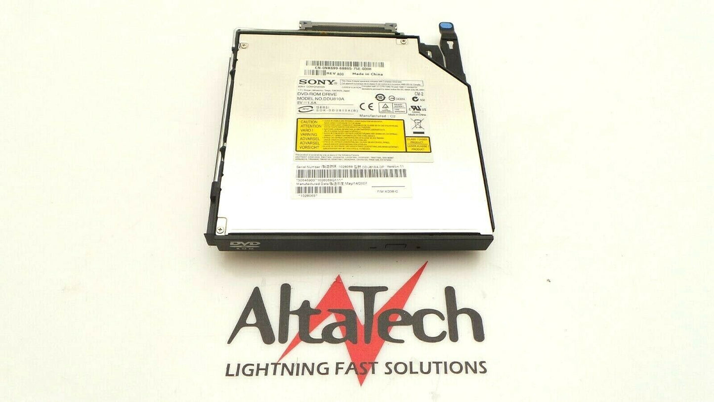 Dell 0NK699 8X Low Profile DVD-ROM Optical Disk Drive, Used