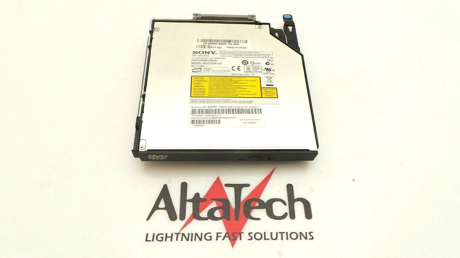 Dell 0NK699 8X Low Profile DVD-ROM Optical Disk Drive, Used