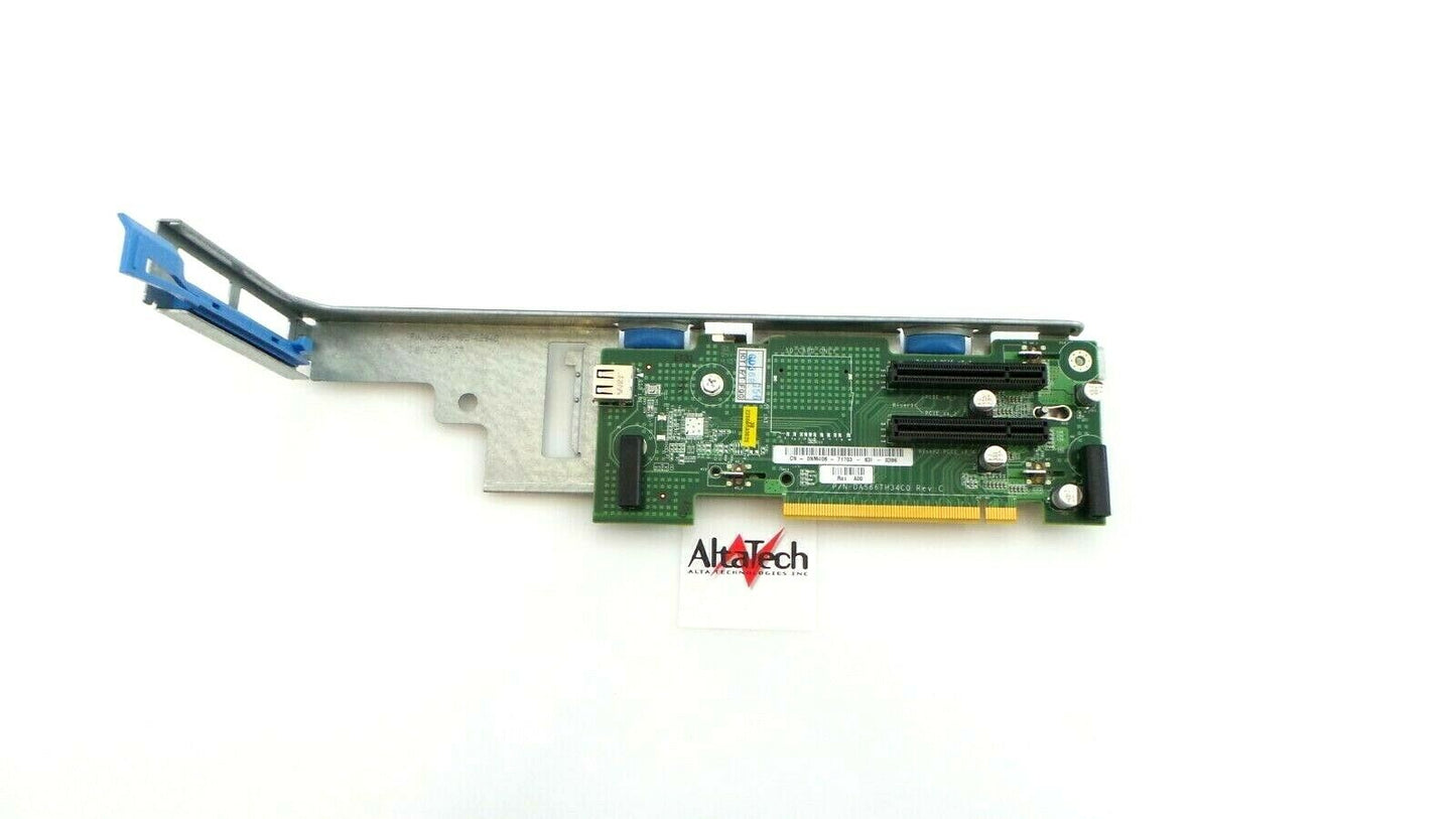 Dell 0NM406 PowerEdge R805 Dual Slot PCIe Riser Board w/ Cage, Used