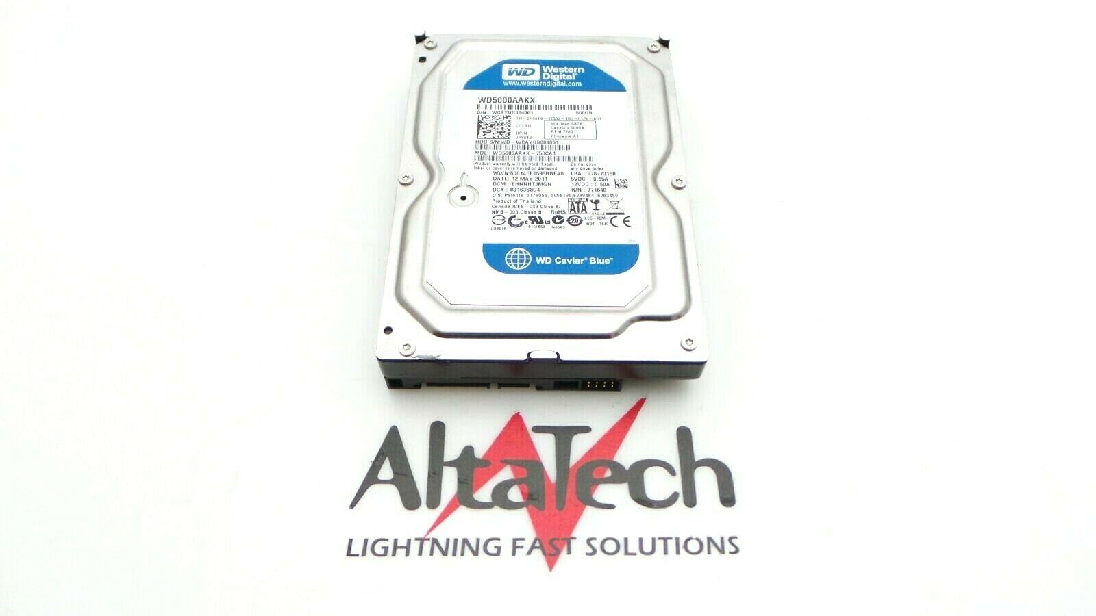 Dell 0P86T9 500GB 7.2K SATA 3.5" 6G, Used