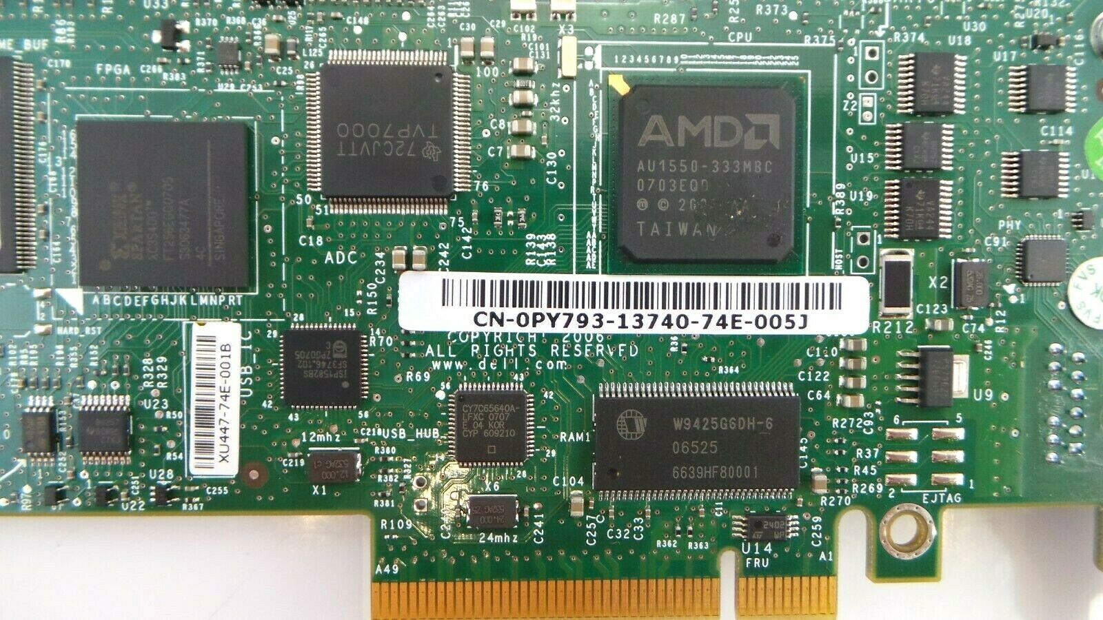 Dell 0PY793 iDRAC5 Remote Access Card, Used