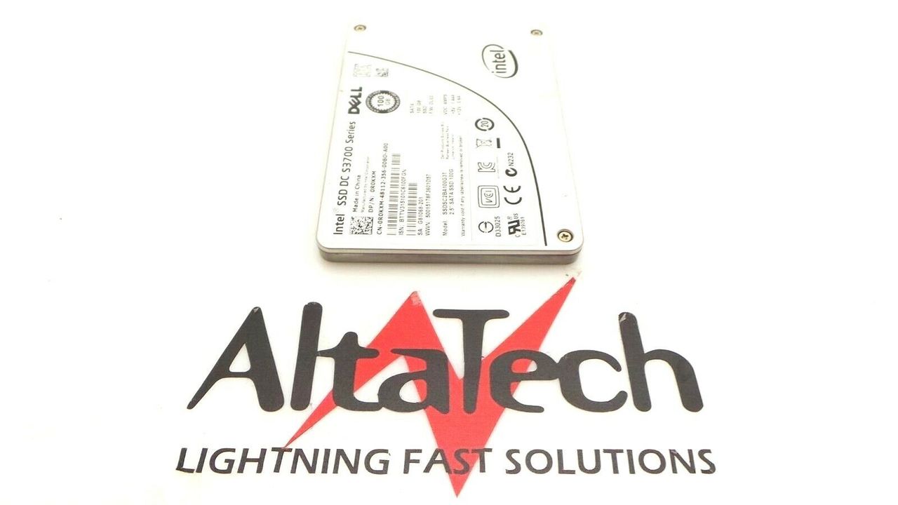 Dell 0R0KXM 100GB SSD SATA 2.5" 6G, Used