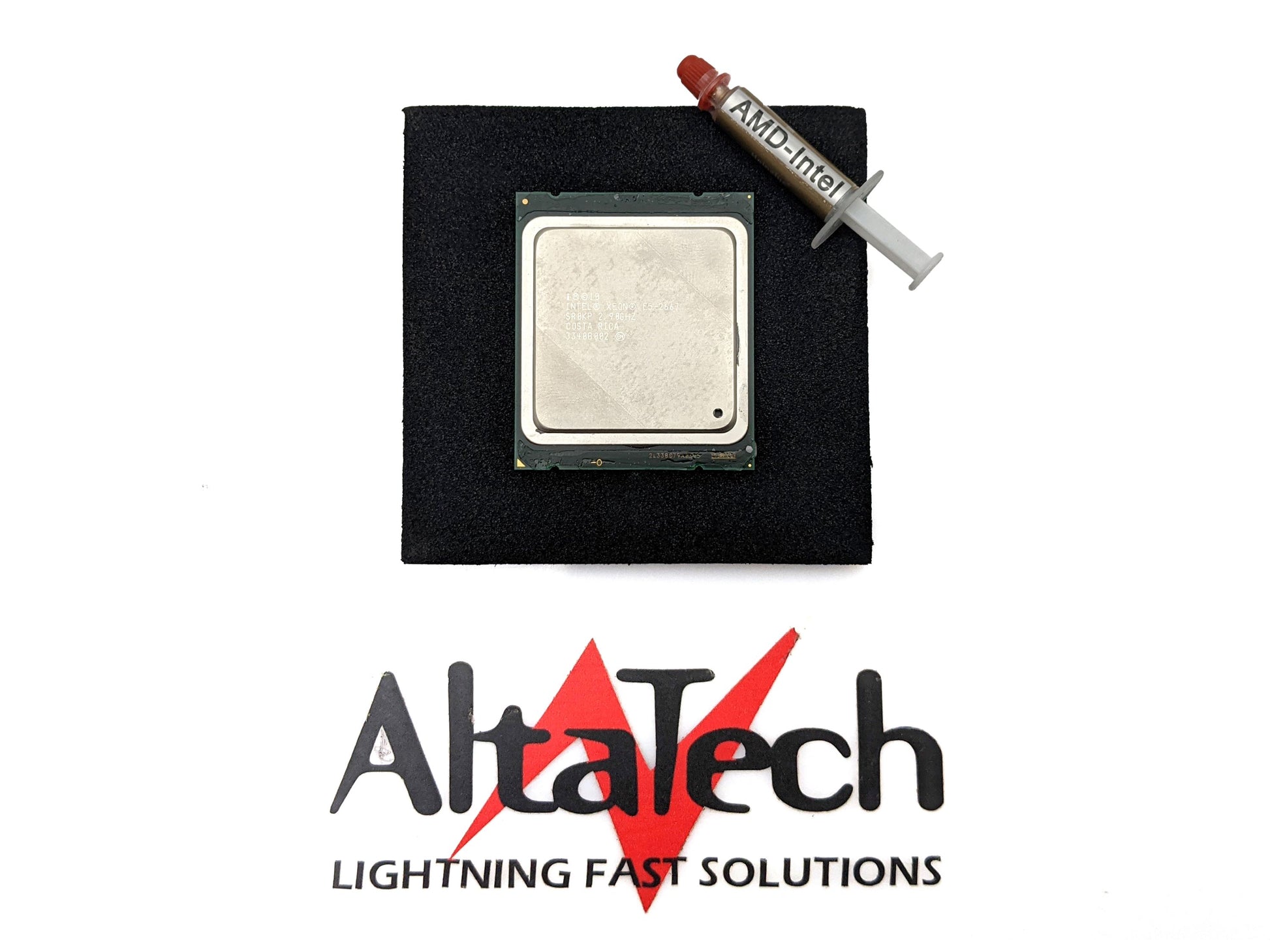 Dell 0SROH3 Dell SROH3 Intel Xeon E5-2667 2.9GHz 6-Core 15MB 130W 6C Processor SR0KP w/ Thermal Grease, Used