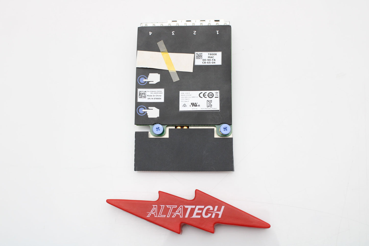 Dell 0T800X EMULEX 10G OCM14104B-N1-D QP RDNC, Used