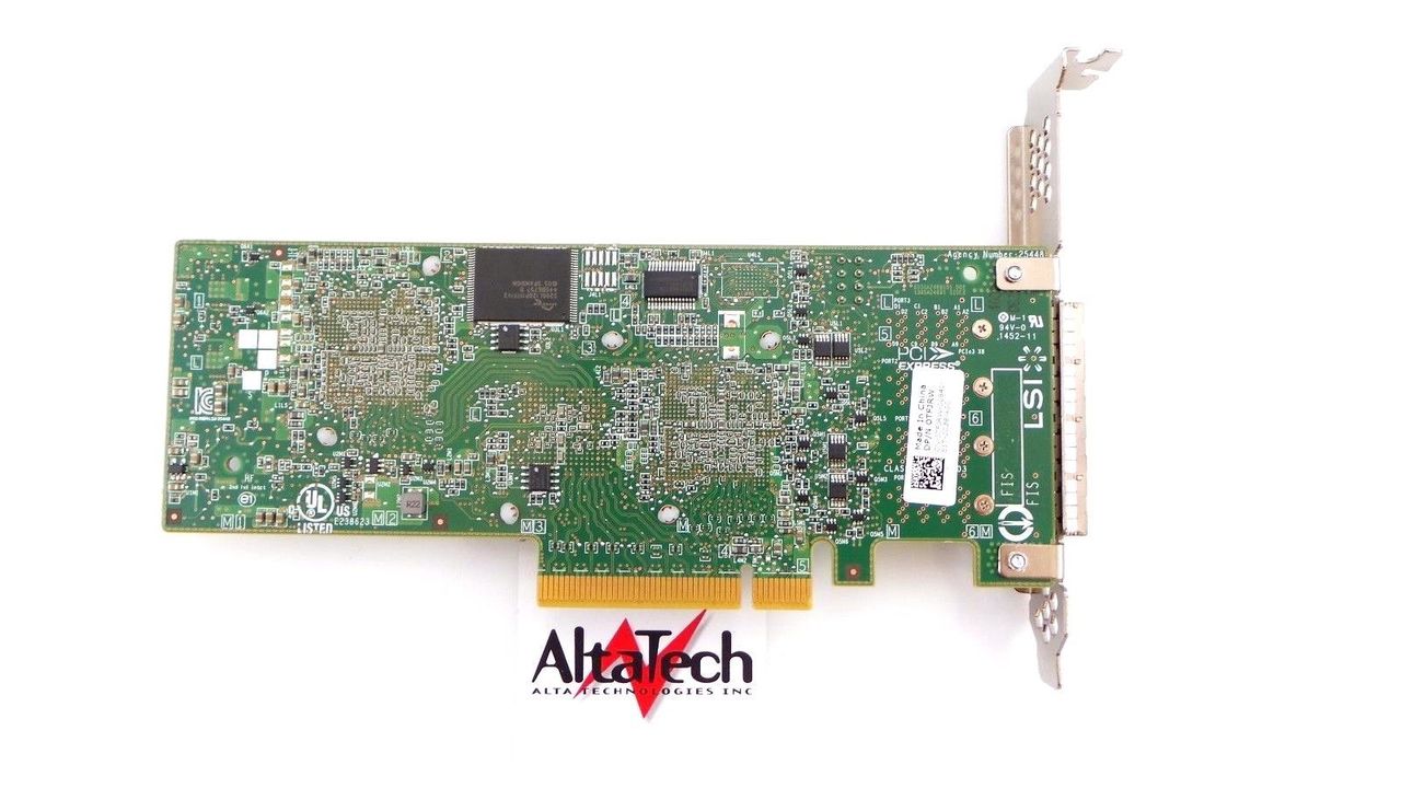 Dell 0TFJRW SFF-8644 Quad-Port I/O Host Bus Adapter, Used