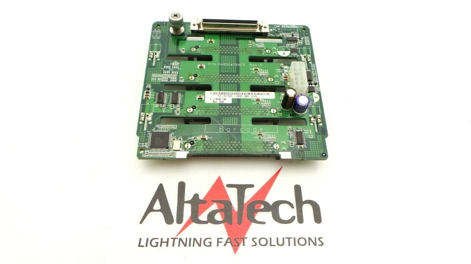 Dell U1680 PowerEdge 700 4 Slot SCSI Backplane Board, Used