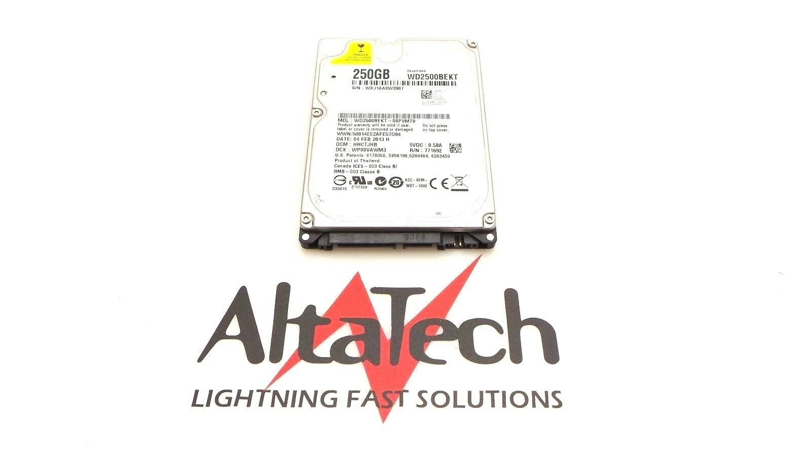 Dell 0W94DJ 250GB 7.2K SATA 2.5" 3G, Used