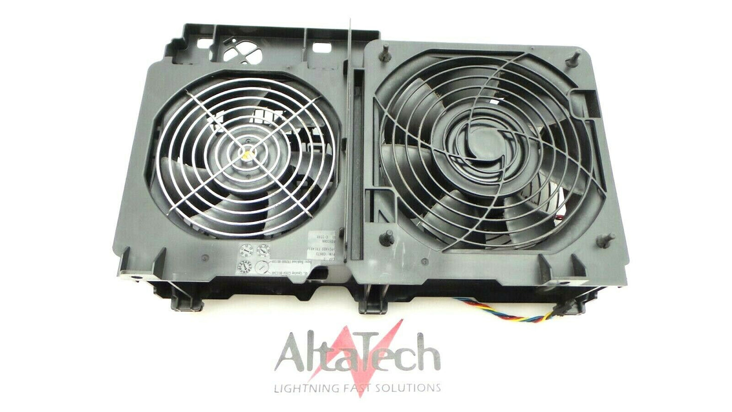 Dell 0WN845 Precision T7400 Dual Fan Assembly, Used