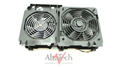 Dell 0WN845 Precision T7400 Dual Fan Assembly, Used