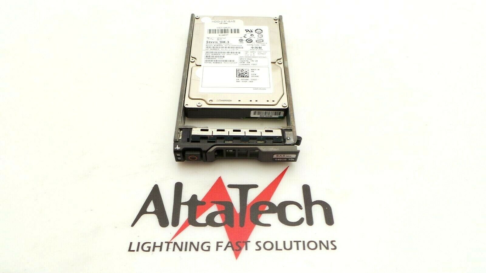 Dell 0X160K 146GB 10K SAS 2.5" 6G, Used