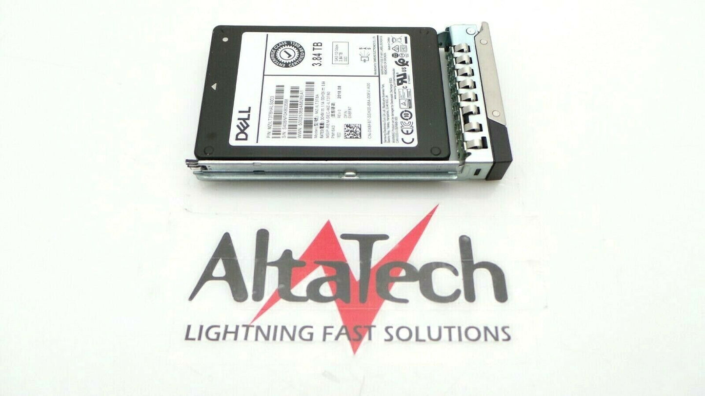 Dell 0X8F87 3.84TB SSD SAS 2.5" 12G RI, Used