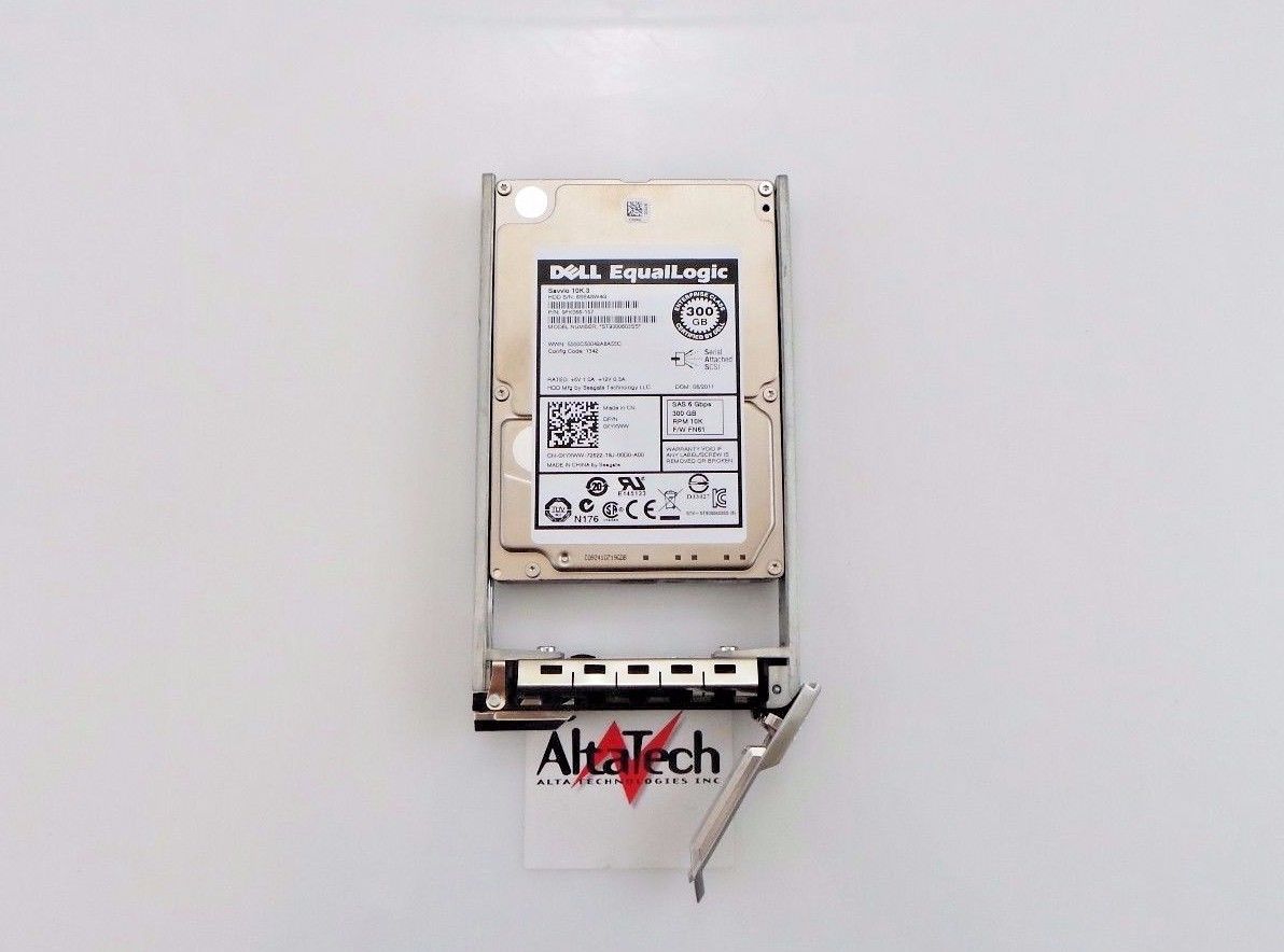 Dell 0XYXWW Equallogic 300GB 10K SAS 2.5" 6G, Used
