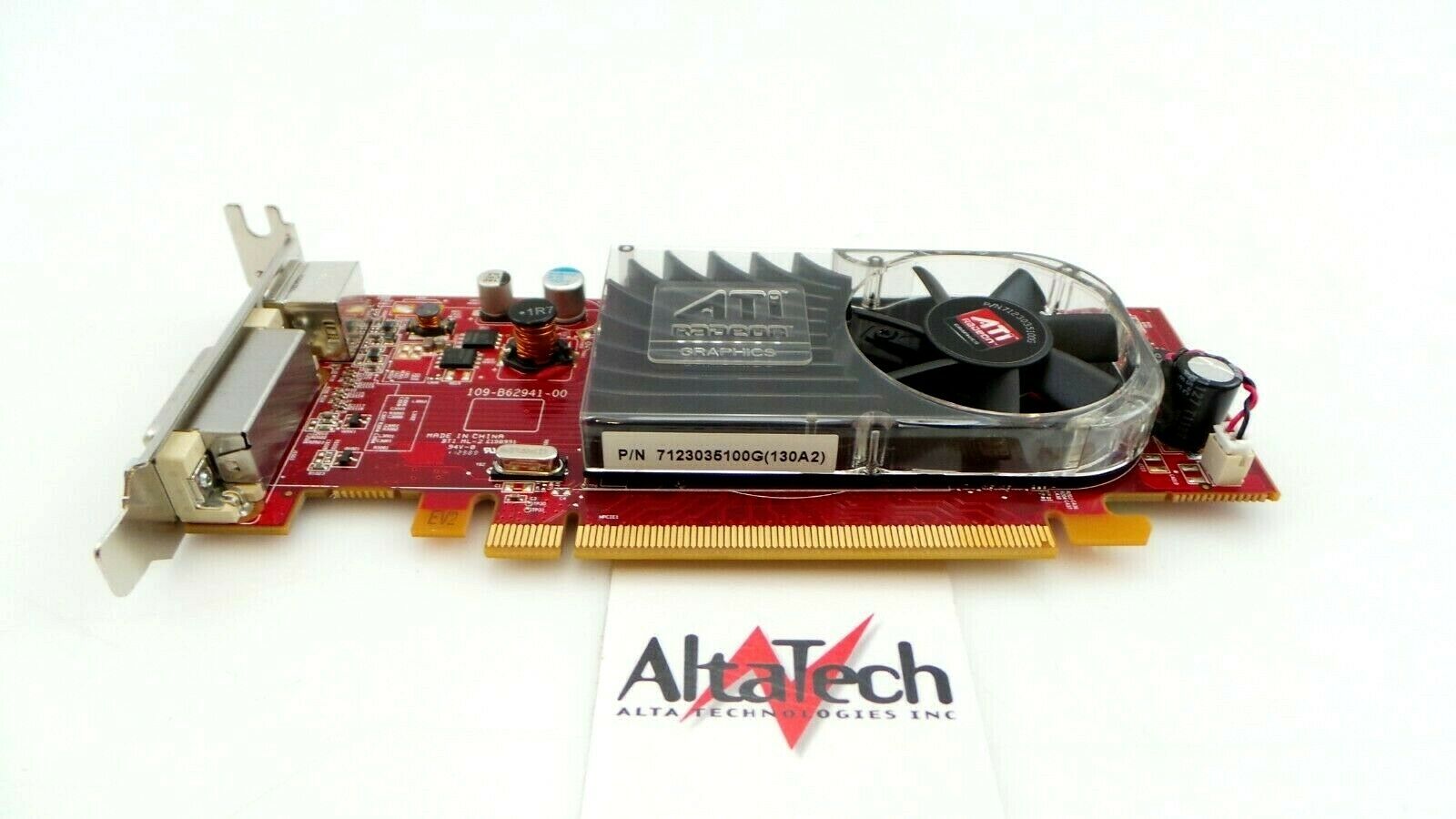 Dell 0Y104D ATI Radeon HD3450 256MB PCIe Graphics Card, Used