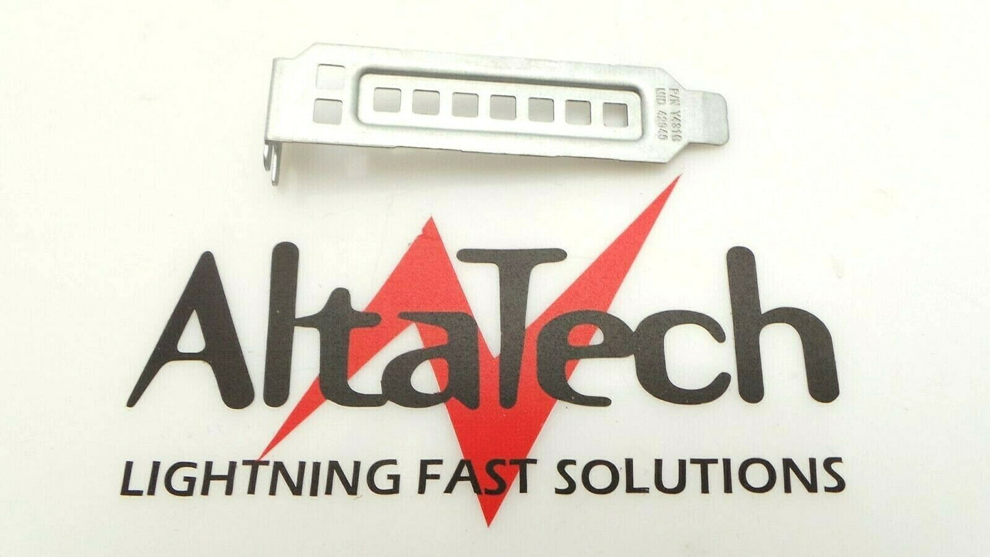 Dell 0Y431G Vented PCI Slot Cover Blank Low-Profile, Used